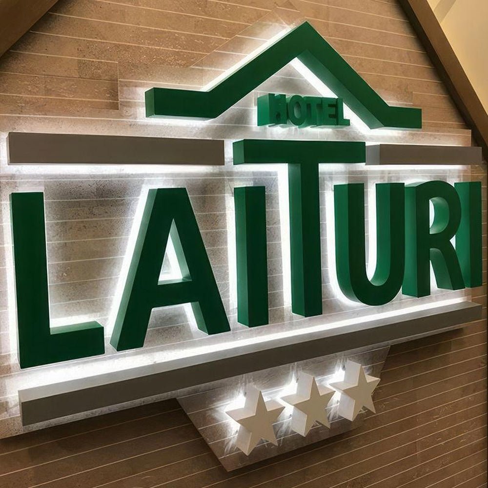 Laituri 3D Frontlit Letters Metal Led Sign - Shineneon