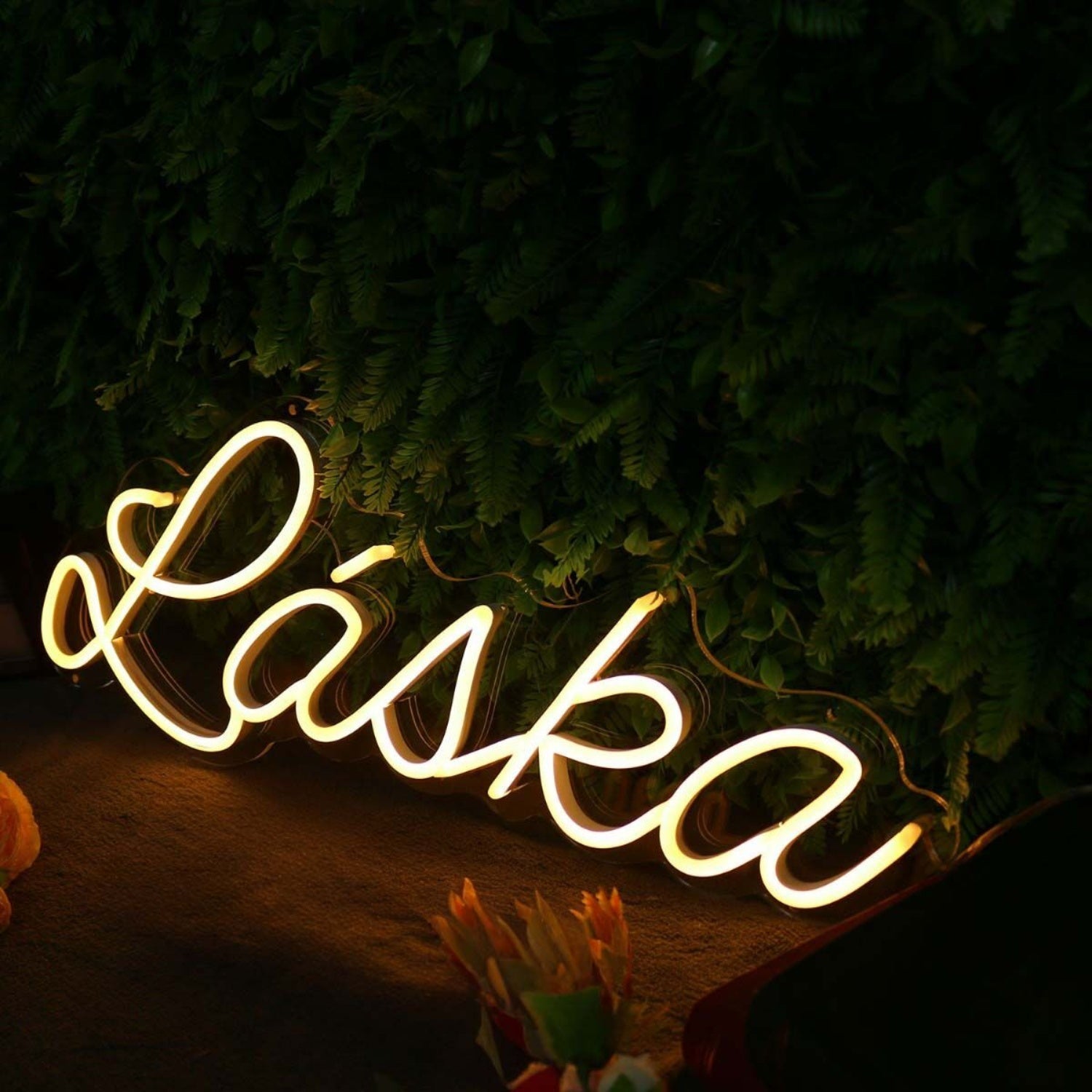 Lajka Yellow Led Neon Sign - Shineneon