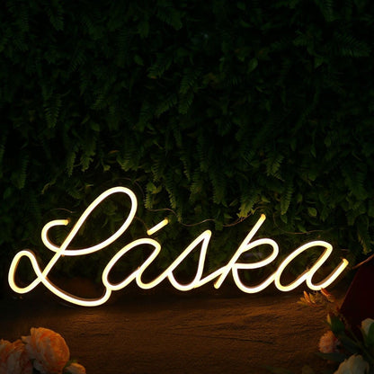 Lajka Yellow Led Neon Sign - Shineneon