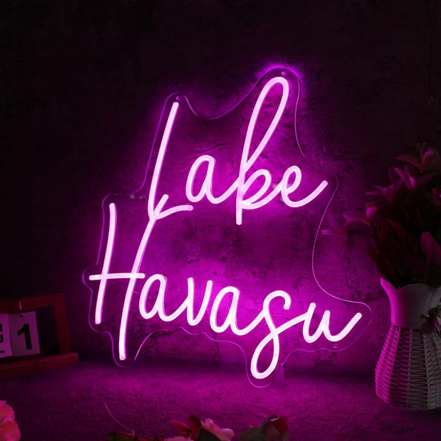 Lake Havasu Pink Led Neon Sign For City Pride And Cultural Decor | Shineneon
