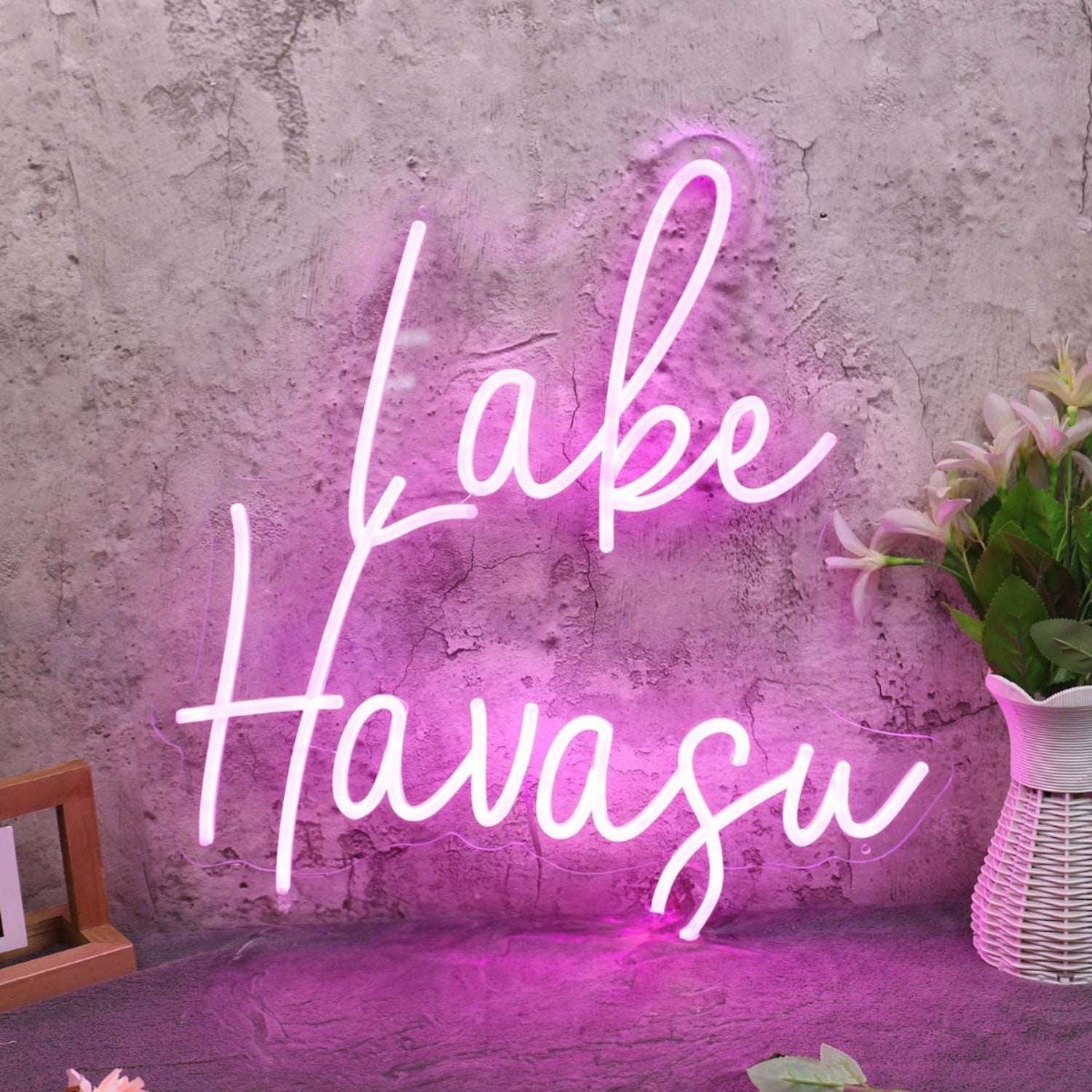 Lake Havasu Pink Led Neon Sign For City Pride And Cultural Decor | Shineneon