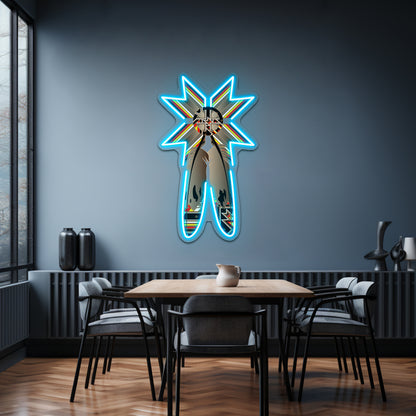 Lakota Design Artwork Neon Light Signs Custom - Size and dimension reference