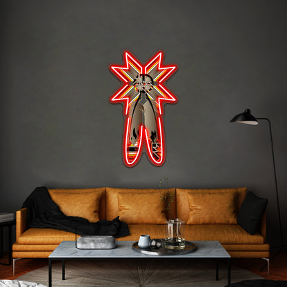 Lakota Design Artwork Neon Light Signs Custom - Custom LED neon sign front view