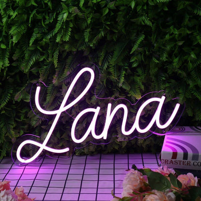 Lana Purple Led Neon Sign - Shineneon