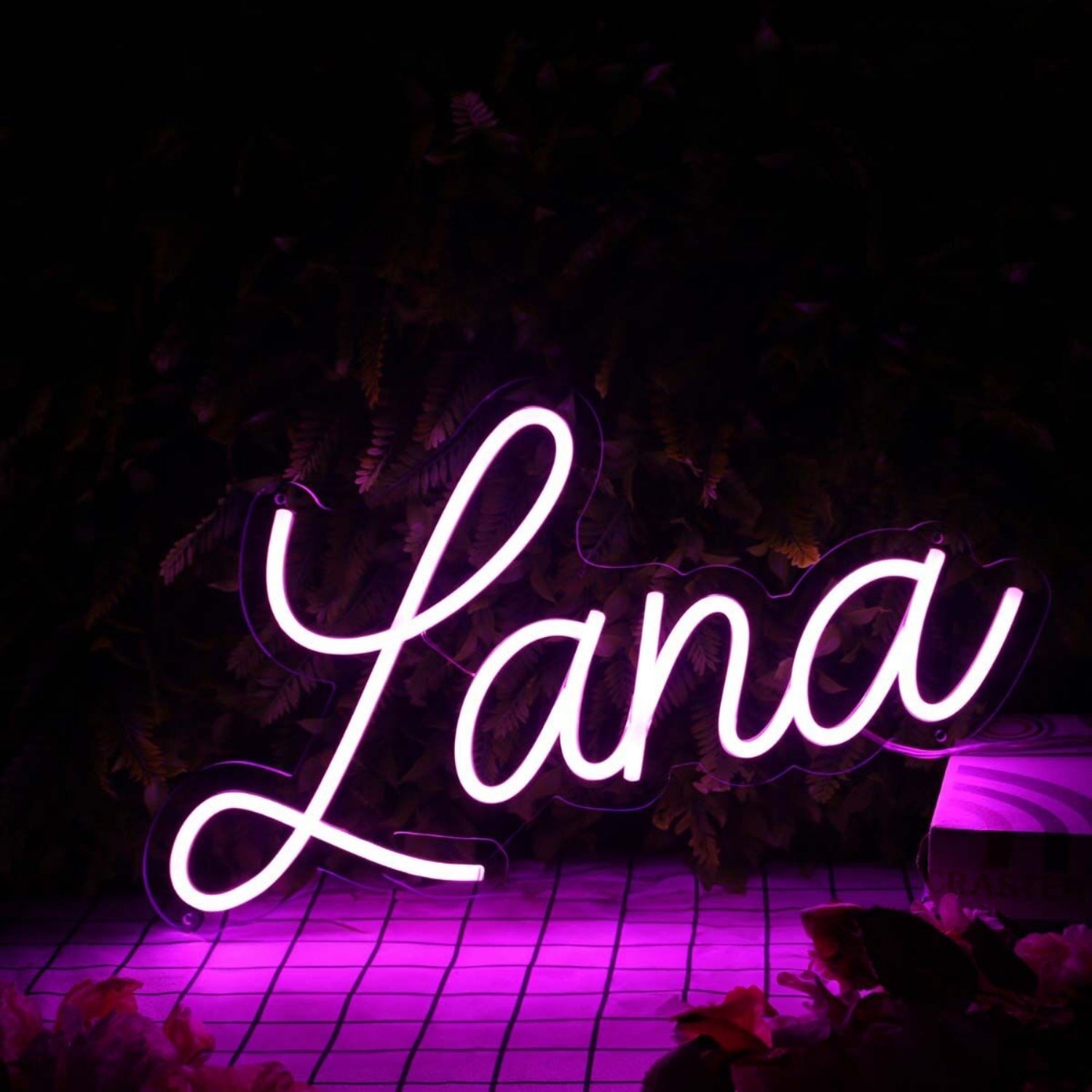 Lana Purple Led Neon Sign - Shineneon