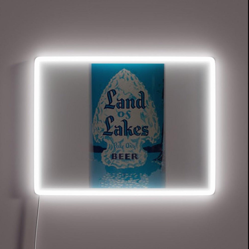 Land Of Lakes Beer Rgb Led Neon Sign