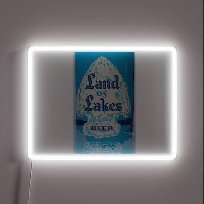 Land Of Lakes Beer Rgb Led Neon Sign