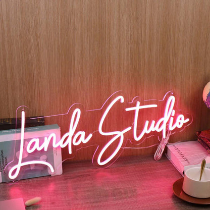 Landa Studio Red Led Neon Sign - Shineneon
