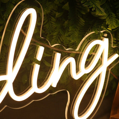 Landing Yellow Led Neon Sign - Shineneon