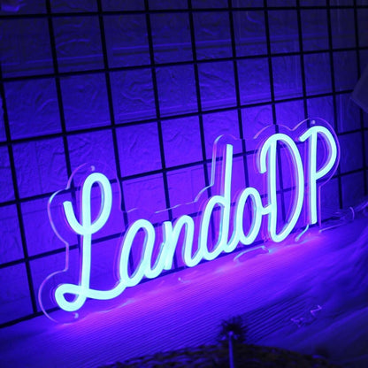 Landodp Blue Led Neon Sign - Shineneon