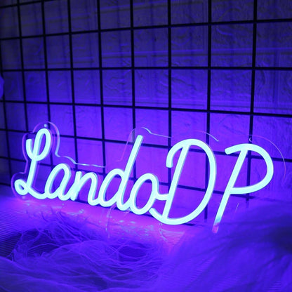 Landodp Blue Led Neon Sign - Shineneon