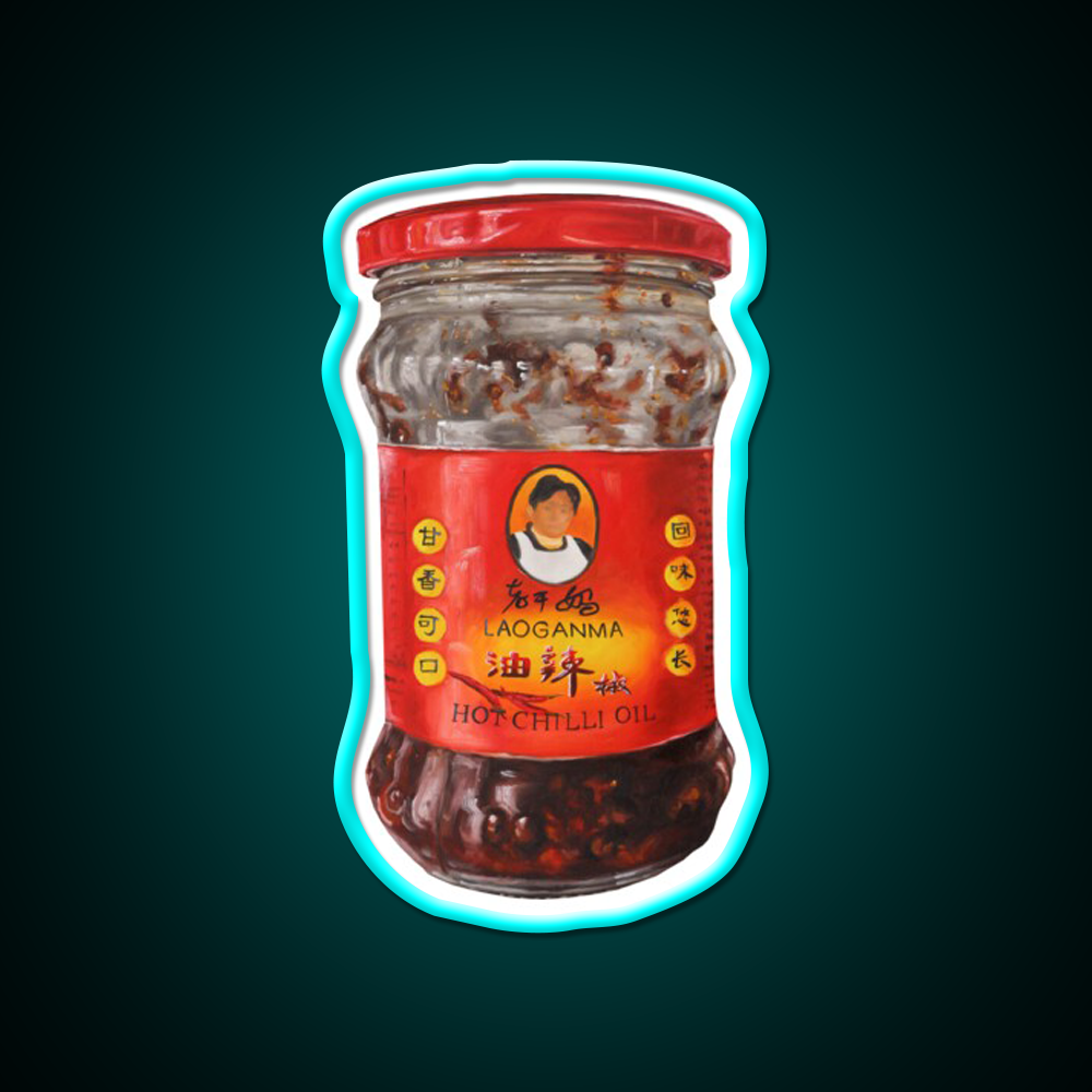 Laoganma Led Neon Sign Chinese Food Rgb Color