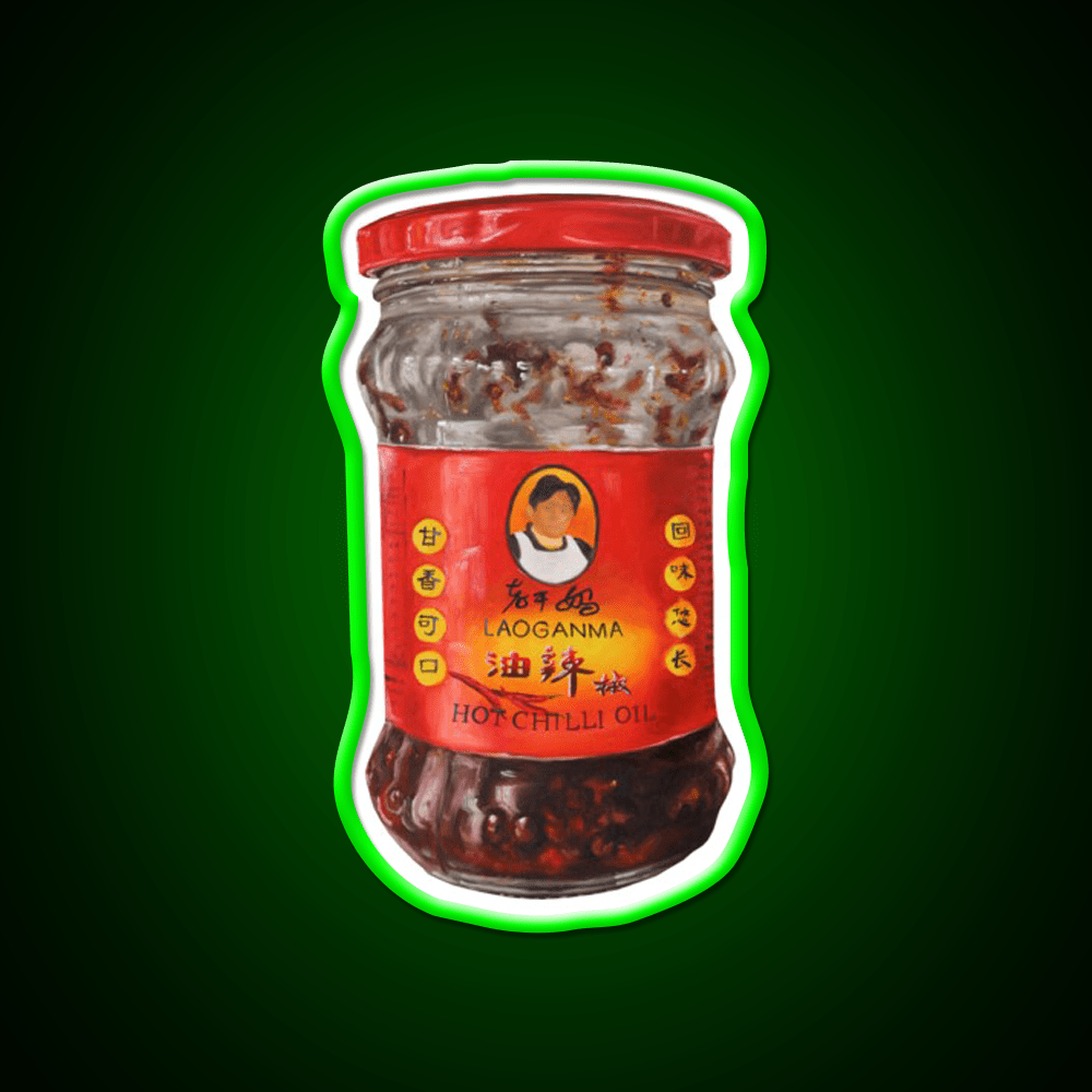 Laoganma Led Neon Sign Chinese Food Rgb Color - Shineneon