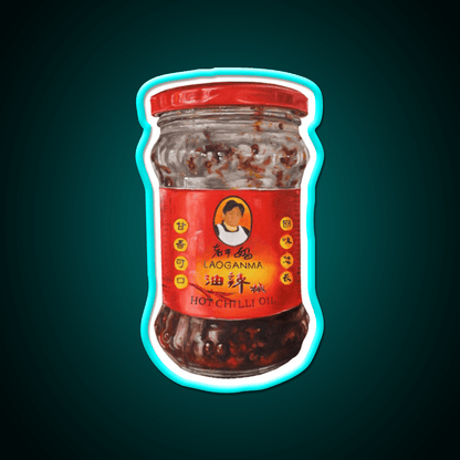 Laoganma Led Neon Sign Chinese Food Rgb Color - Shineneon