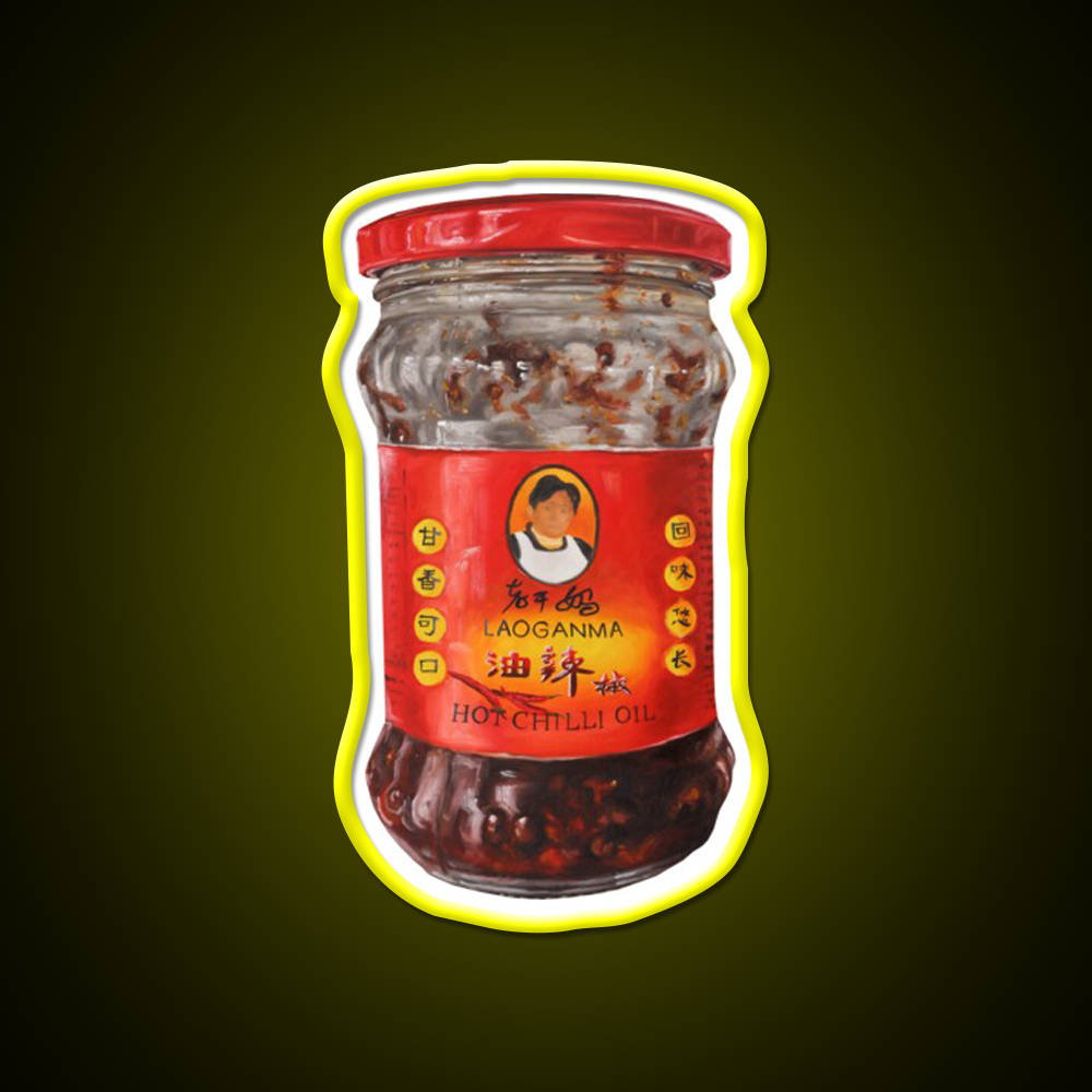 Laoganma Led Neon Sign Chinese Food Rgb Color