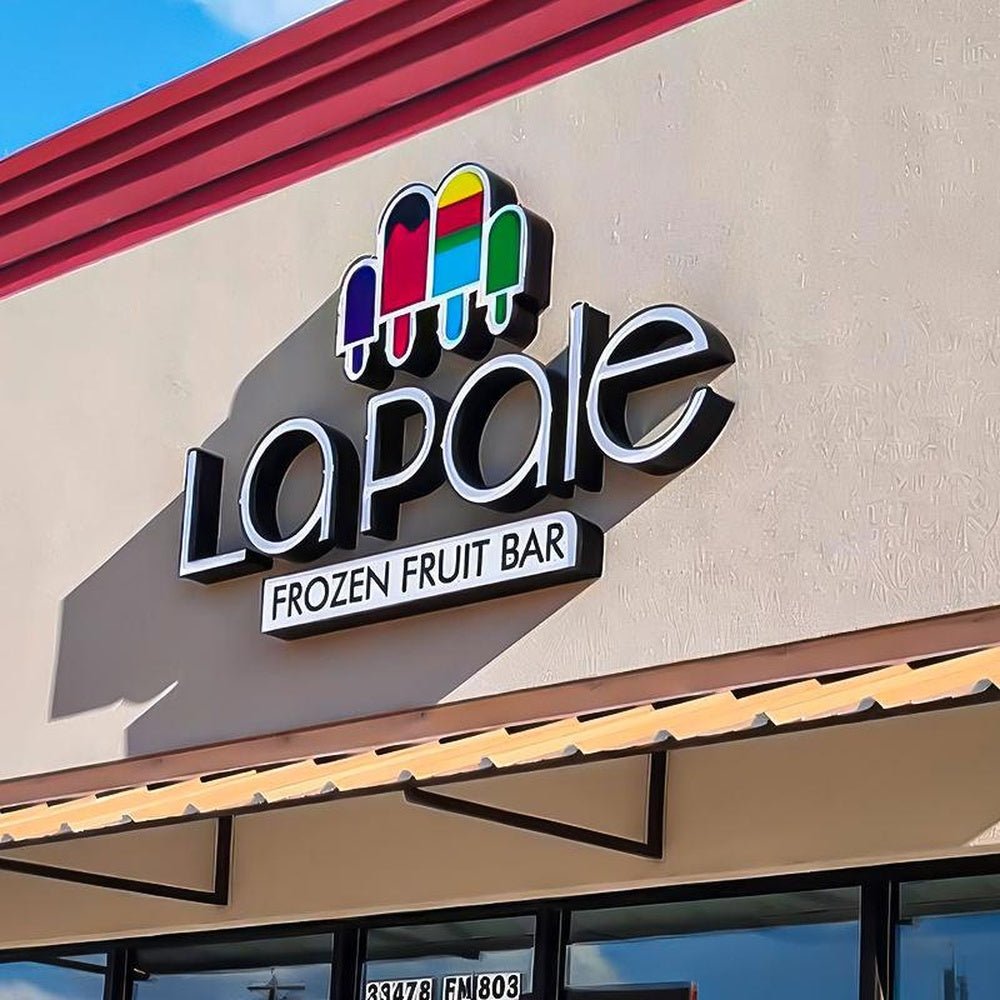 Lapale With Logo 3D Frontlit Letters Metal Led Sign - Shineneon