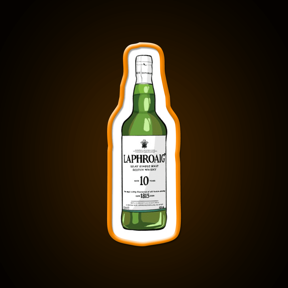 Laphroaig Whiskey Drink Bar Led Neon Sign Rgb Color - Shineneon
