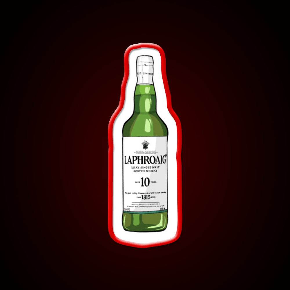 Laphroaig Whiskey Drink Bar Led Neon Sign Rgb Color - Shineneon