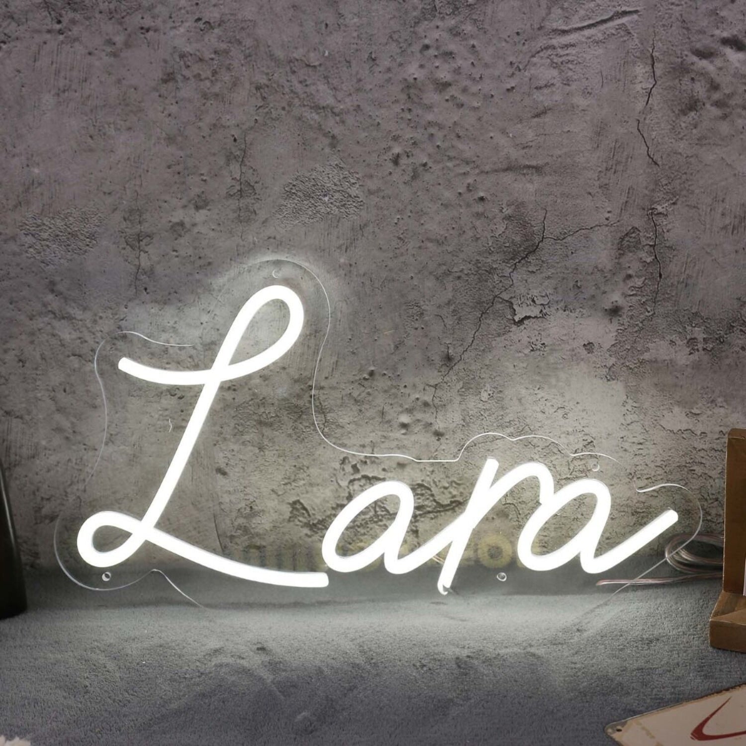 Lara White Led Neon Sign - Shineneon
