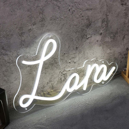 Lara White Led Neon Sign - Shineneon