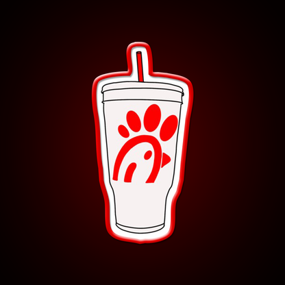 Large Drink Best Chicken Fast Food Led Neon Sign For Burger Place Rgb Color