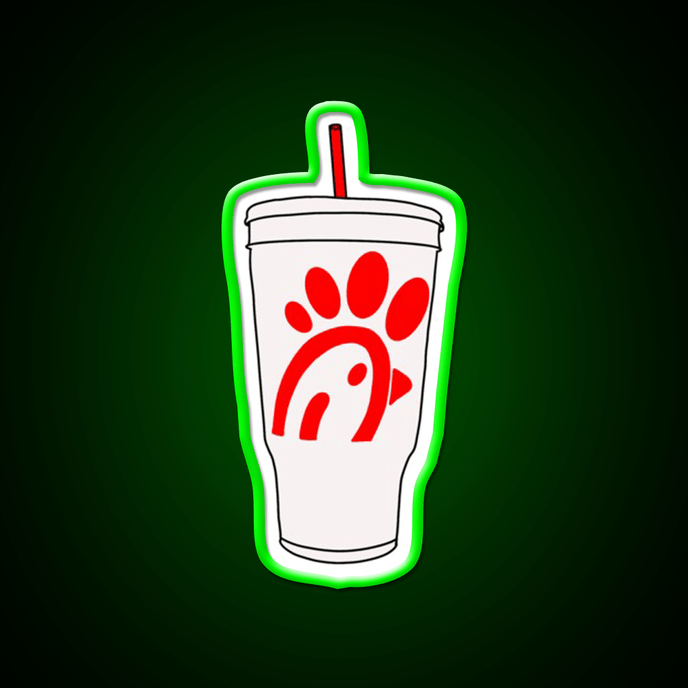 Large Drink Best Chicken Fast Food Led Neon Sign For Burger Place Rgb Color - Shineneon