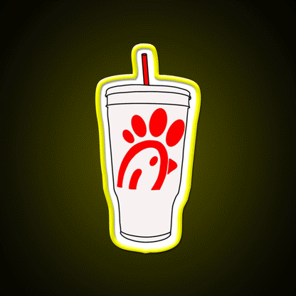 Large Drink Best Chicken Fast Food Led Neon Sign For Burger Place Rgb Color