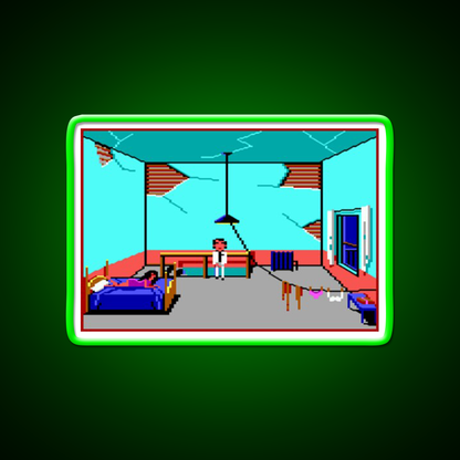 Larry Gets Laid Man Cave Bar Led Neon Sign Rgb Color