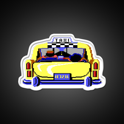 Larry In Taxi Man Cave Bar Led Neon Sign Rgb Color