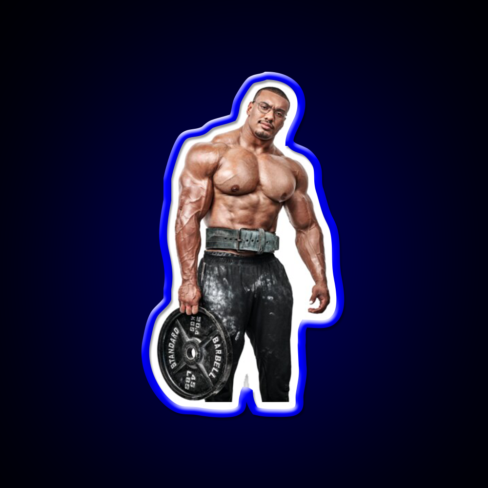 Larry Wheels Photography Gym Fitness Led Neon Sign Rgb Color