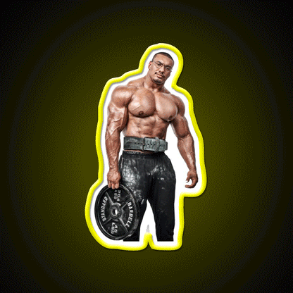 Larry Wheels Photography Gym Fitness Led Neon Sign Rgb Color