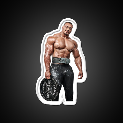 Larry Wheels Photography Gym Fitness Led Neon Sign Rgb Color