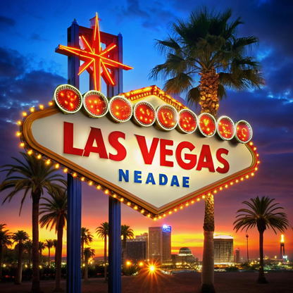 Las Vegas Bar Wall Decor Led Neon Sign