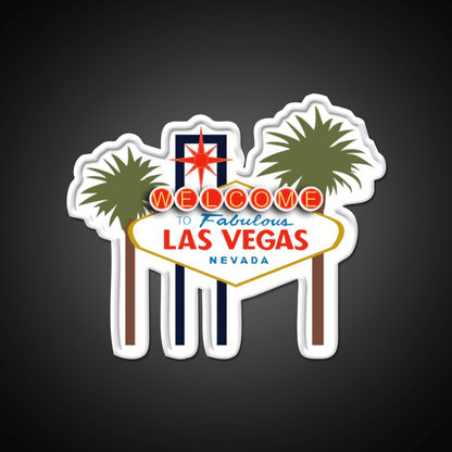 Las Vegas Sign Welcome Led Neon Sign Open Sign Rgb Color - Shineneon