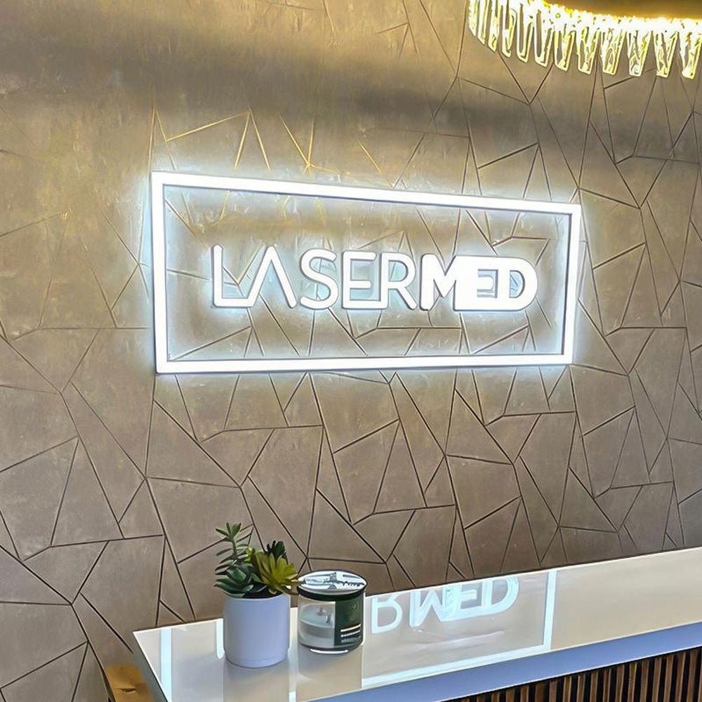 Lasermed 3D Frontlit Letters Metal Led Sign - Shineneon
