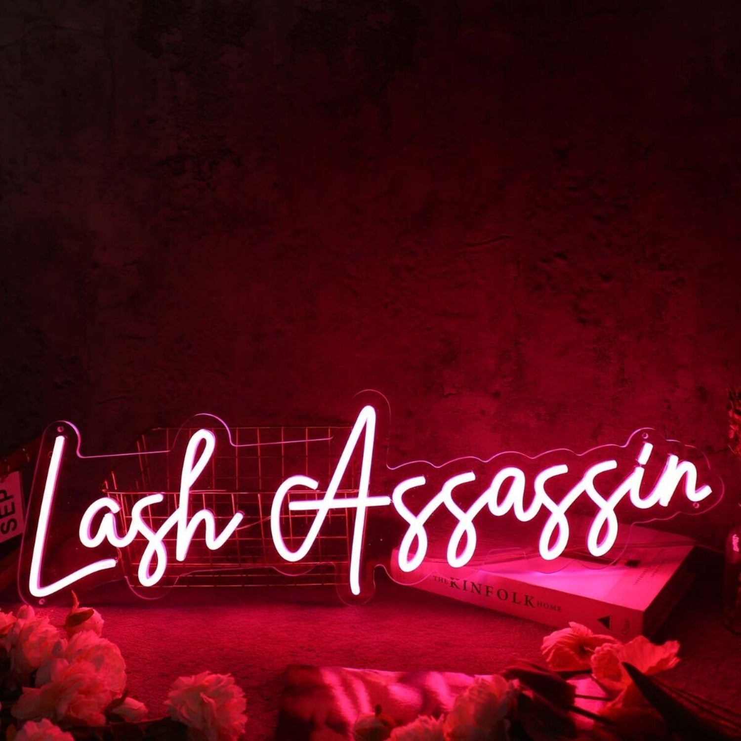 Lash Assassin Red Led Neon Sign | Shineneon