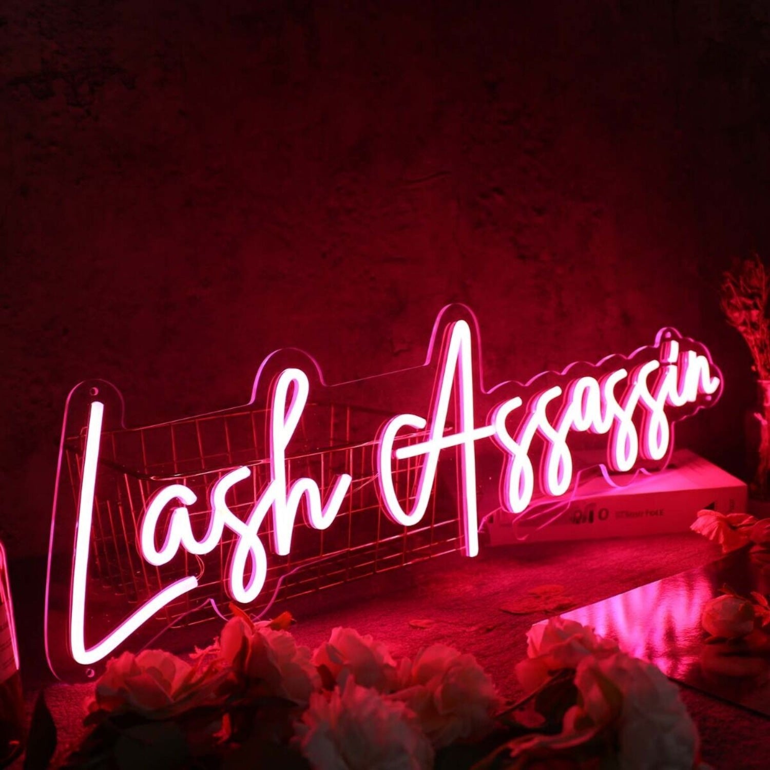 Lash Assassin Red Led Neon Sign | Shineneon