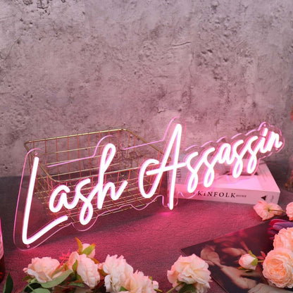 Lash Assassin Red Led Neon Sign | Shineneon