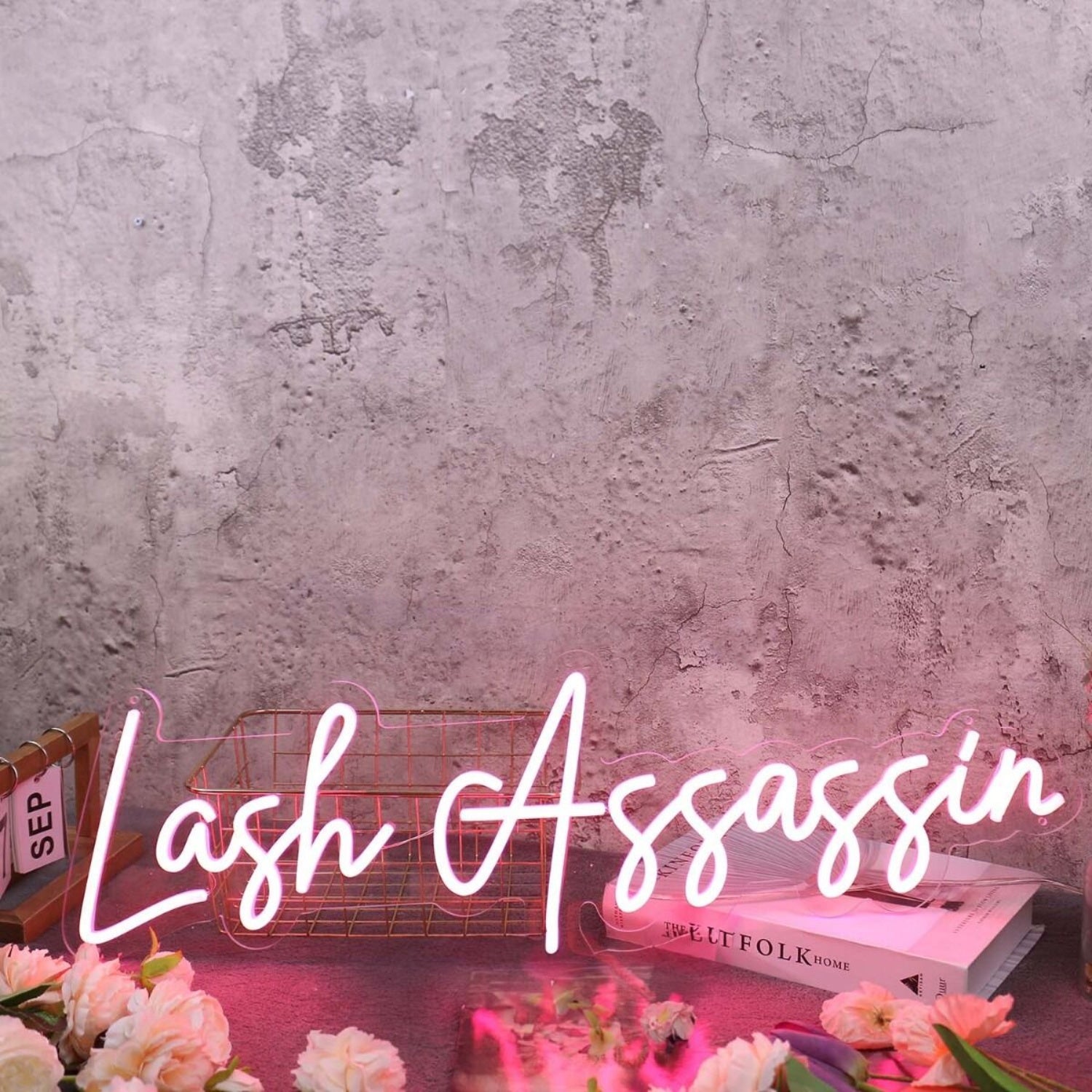 Lash Assassin Red Led Neon Sign | Shineneon