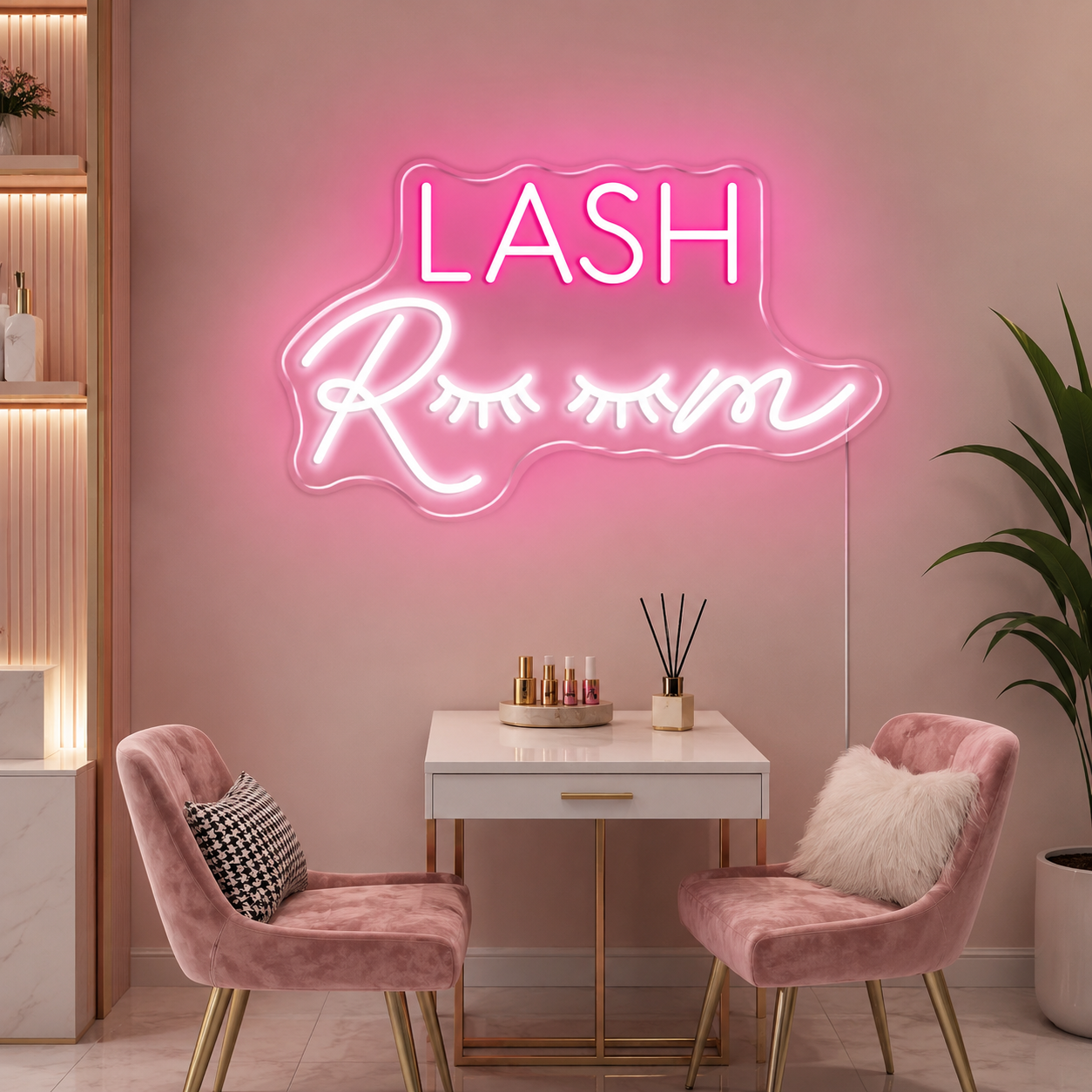 Lash Room LED Neon Sign - 04 Size Image
