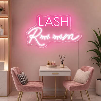 Lash Room LED Neon Sign - 04 Size Image