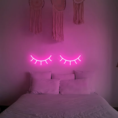 Lashes Illuminate Your Space With Neon Glamour | Shineneon