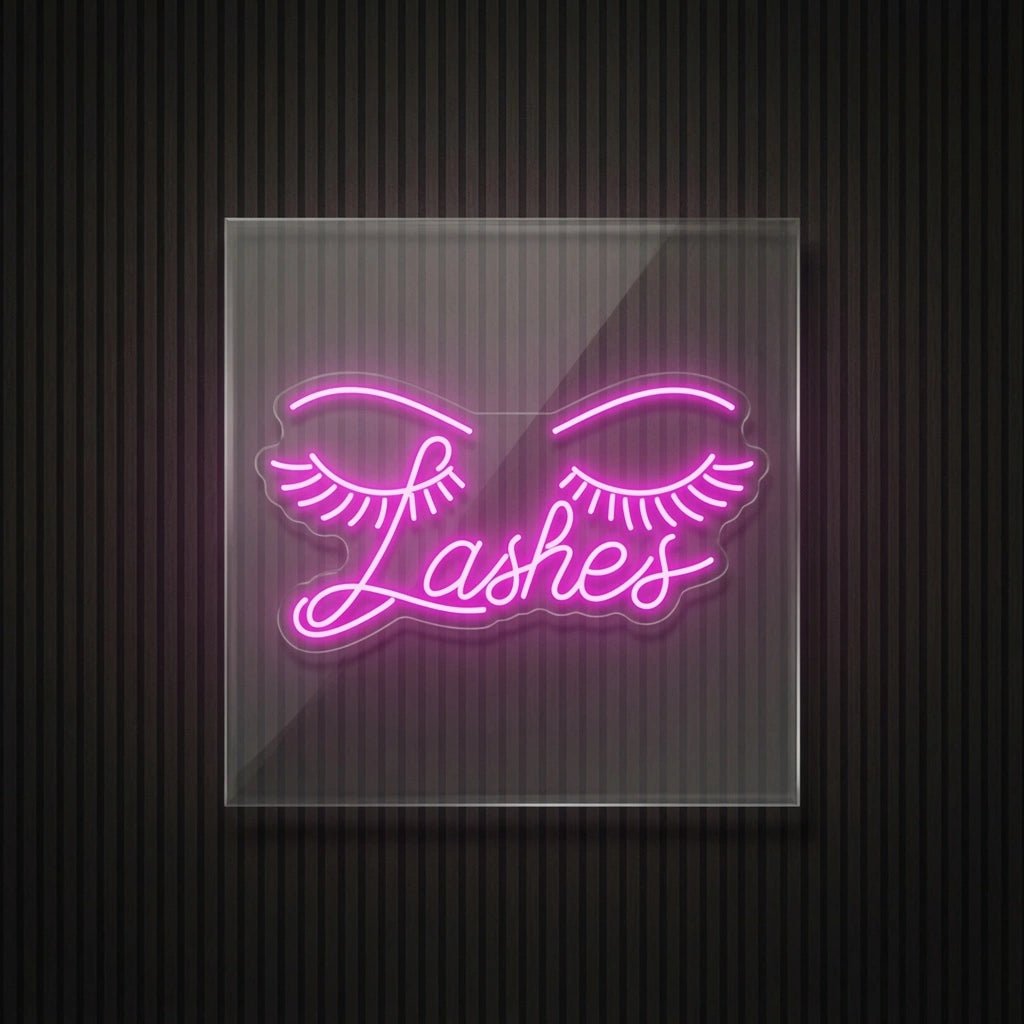 Lashes LED Neon Sign Wall Neon Sign - Shineneon