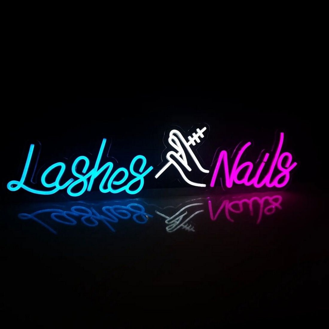 Lashes Nails Led Sign Business Neon Sign - Shineneon