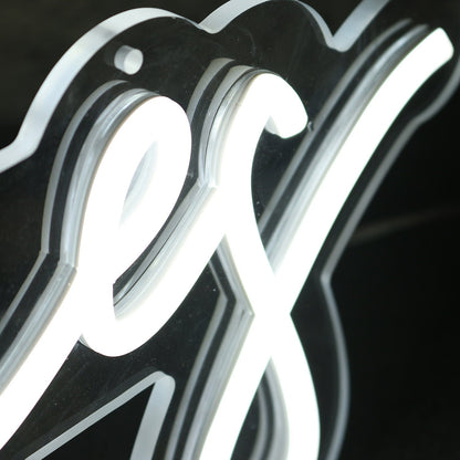 Lashes White Led Neon Sign - Shineneon