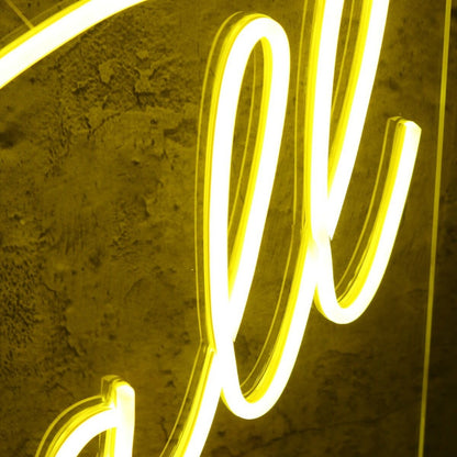 Last Call Yellow Led Neon Sign - Shineneon