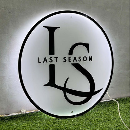 Last Season Ls Acrylic Business Logo Sign - Shineneon