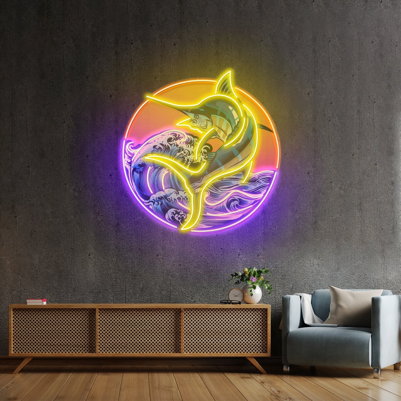 Late Afternoon Fishing Led Neon Sign Light Custom Led Signs - Shineneon
