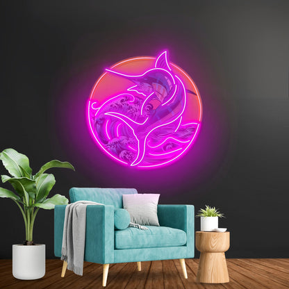 Late Afternoon Fishing Led Neon Sign Light Custom Led Signs - Shineneon