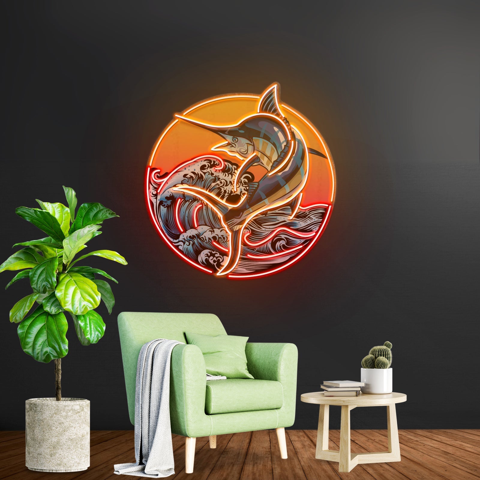 Late Afternoon Fishing Led Neon Sign Light Custom Led Signs - Shineneon